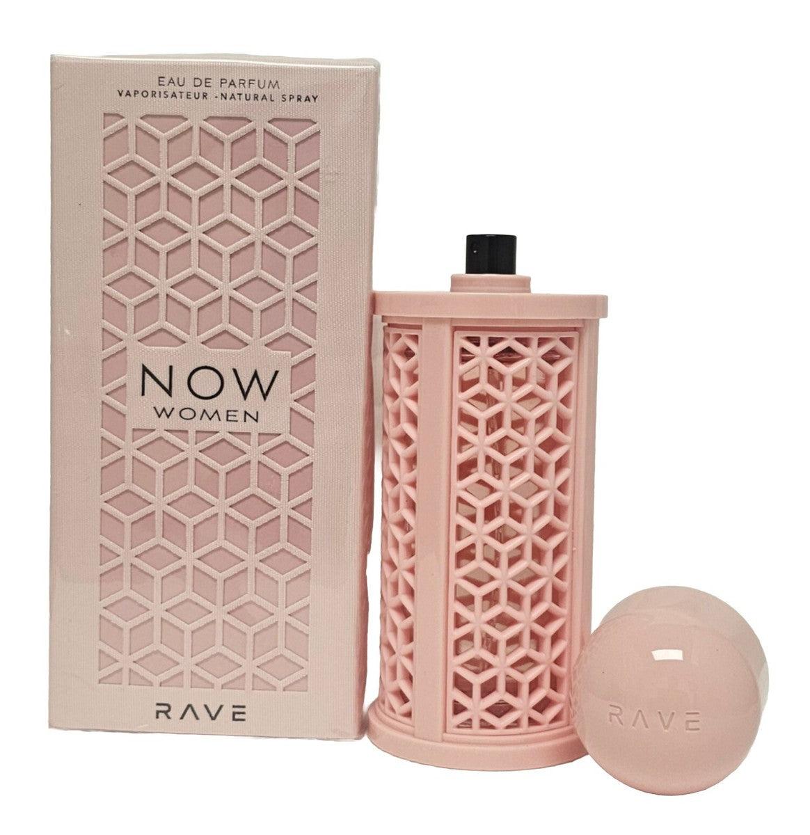 Lattafa Rave Now pink perfume