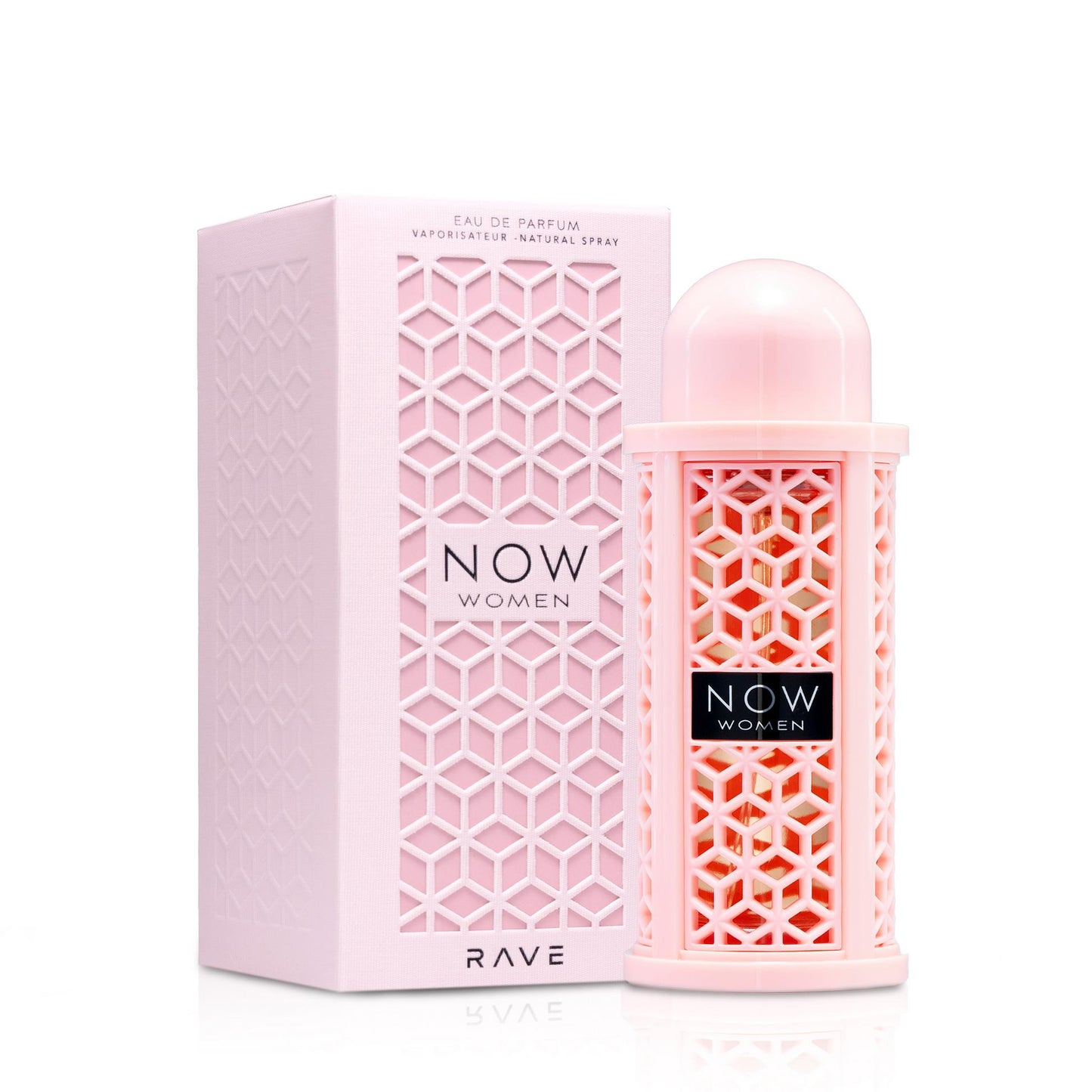 Lattafa Rave Now pink perfume