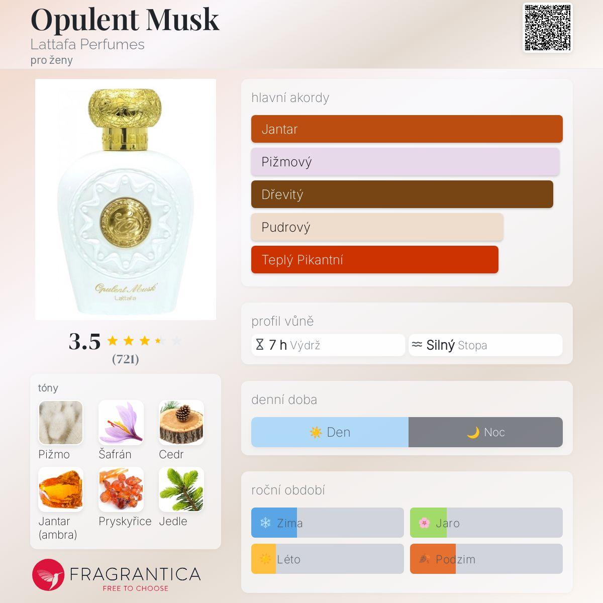 Lattafa Opulent Musk